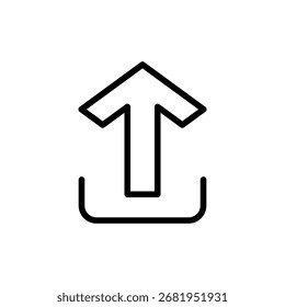 Símbolo de icono de Cargar para App y Sitios web. Cargue el símbolo y el símbolo de datos