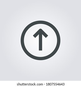 
Upload Icon. upload symbol isolated on Gradient background. Vector Illustration