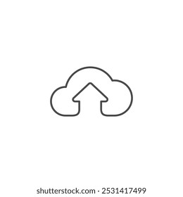 Upload icon symbol vector illustration