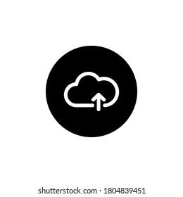 Cargar símbolo de icono vector aislado en fondo blanco
