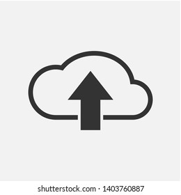 
Upload Icon. Uploading, Illustration of Send Data or File As A Simple Vector, Trendy Sign & Symbol for Design, Websites, Presentation / Application.
