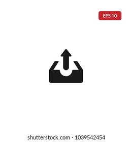 upload icon vector