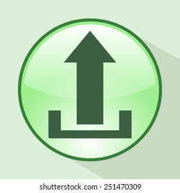 Upload icon - Vector