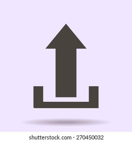 Upload icon - Vector