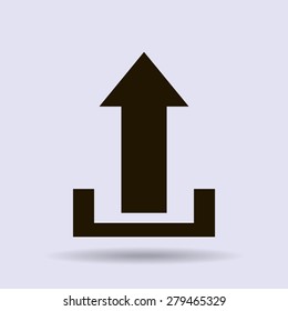 Upload icon - Vector