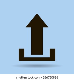 Upload icon - Vector