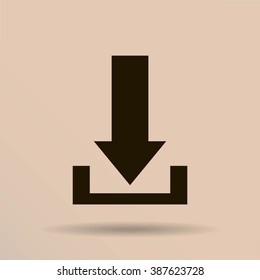 Upload icon - Vector