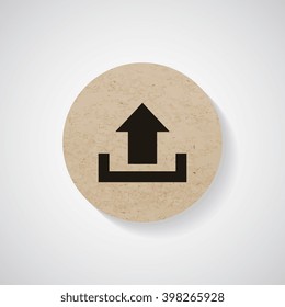 Upload icon - Vector