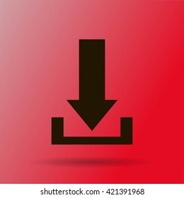 Upload icon - Vector