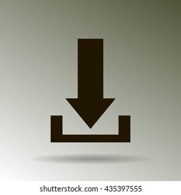 Upload icon - Vector