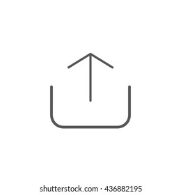 Upload Icon, Vector