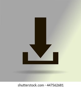 Upload icon - Vector