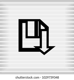 upload icon, Vector EPS 10 illustration style