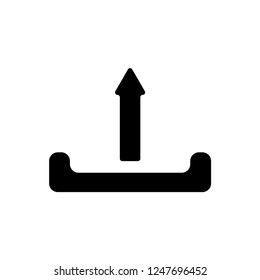 Upload icon . Vector Eps 10
