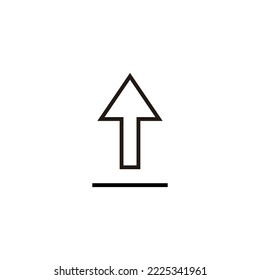 Upload icon vector illustration. load data sign and symbol