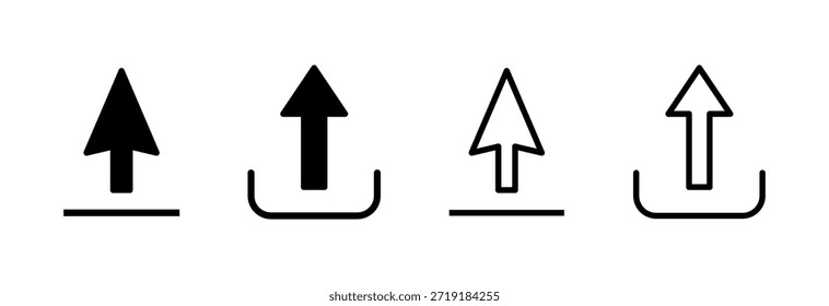 Ilustración vectorial del icono del Cargar. Cargue el signo y el símbolo de datos