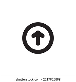 upload icon vector illustration logo design