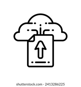Upload-Symbol. Vektorsymbol für Ihre Website, Ihr Handy, Ihre Präsentation und Ihr Logo-Design.