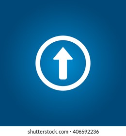 Upload Icon Vector Load Symbol Button 