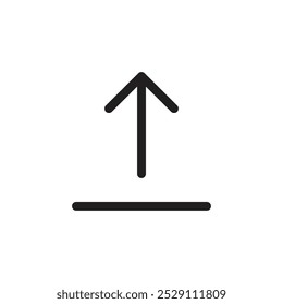 ícone Carregar Vetor definir contorno