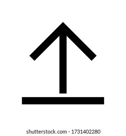 ilustración de símbolo de símbolo del vector del icono de carga - alta calidad