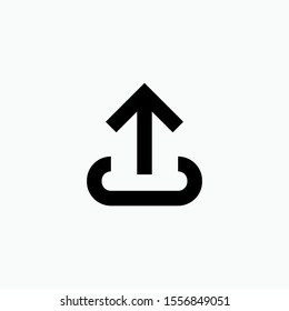 
Upload Icon - Vector, Sign and Symbol for Design, Presentation, Website or Apps Elements.