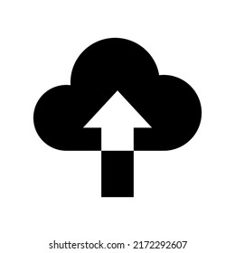 Upload Icon Vector Symbol Design Illustration