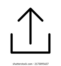 Upload Icon Vector Symbol Design Illustration