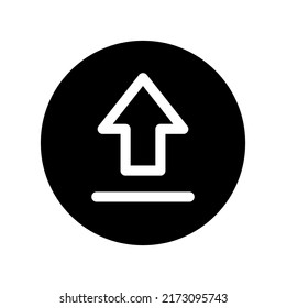 Upload Icon Vector Symbol Design Illustration