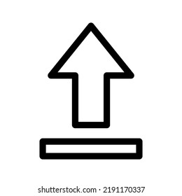 Upload Icon Vector Symbol Design Illustration