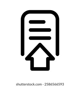 Upload Icon Vector Symbol Design Illustration