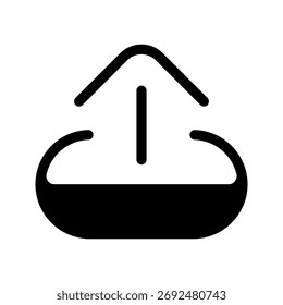 Ilustración de diseño de símbolo de Vector de icono Cargar