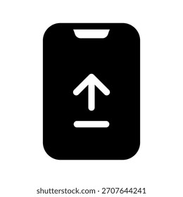 Upload Icon Vector Symbol Design Illustration