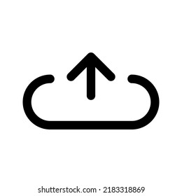 Upload icon. for website design  app  UI. Vector illustration