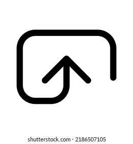 Upload icon. for website design  app  UI. Vector illustration