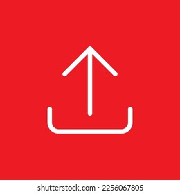 Upload icons, app interface graphics resources, vector illustrations.