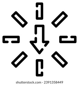 Upload Indicator icon illustration for uiux, infographic, web, app, etc