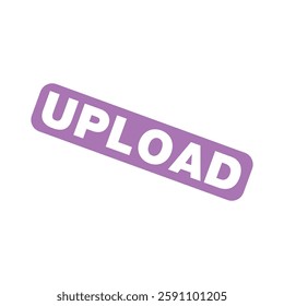 Upload Letter Rubber Stamp Template