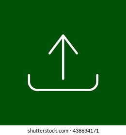 upload line icon