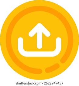 Carregar design de ícone de vetor de linha