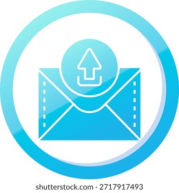 Upload Line vector Icon Design