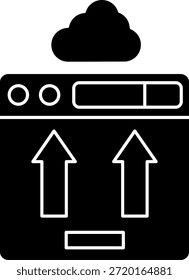 Cargar Line Vector Icon Design