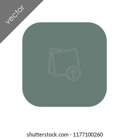 upload notes icon