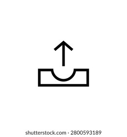 Upload Outbox Tray Arrow Send File Export Icon