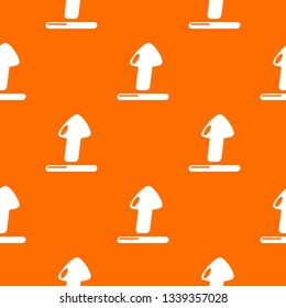 Upload pattern vector orange for any web design best