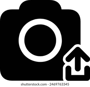 upload photo from camera icon, take picture for uplaod