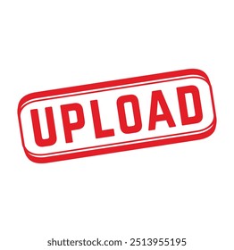 carregar design de carimbo. ILUSTRAÇÃO VETORIAL