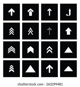 Upload sign icon. up arrow upload icon set. simple pictogram minimal, flat, solid, mono, monochrome, plain, contemporary style. Vector illustration web internet design elements