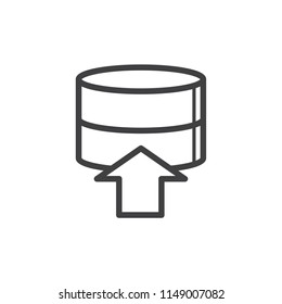 upload sign icon template
