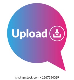 upload sign,label. upload speech bubble. price drop tag sign,banner